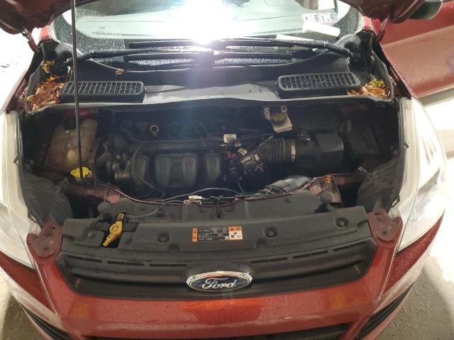 1FMCU0F77FUC58633 - 2015 FORD ESCAPE S RED photo 12