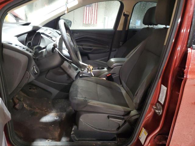 1FMCU0F77FUC58633 - 2015 FORD ESCAPE S RED photo 7