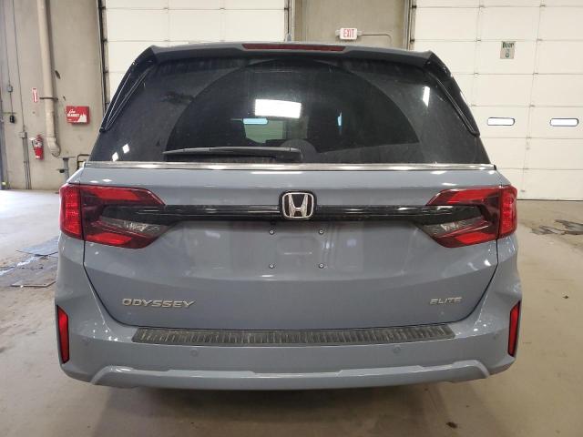 5FNRL6H98SB021302 - 2025 HONDA ODYSSEY ELITE BLUE photo 6