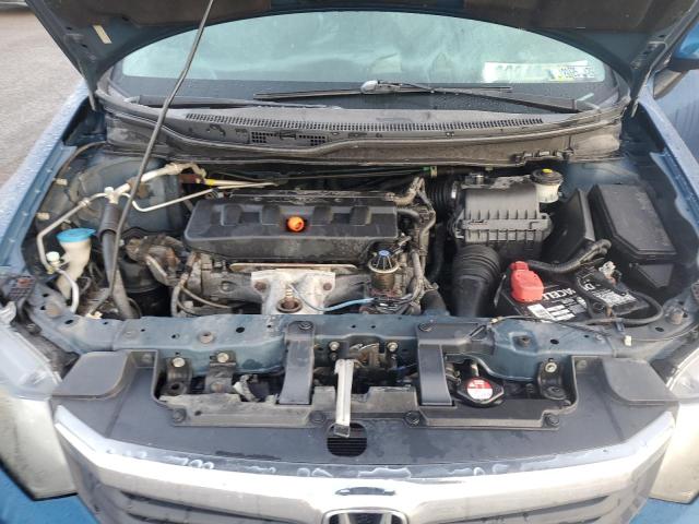 2HGFB2F52CH538073 - 2012 HONDA CIVIC LX BLUE photo 11