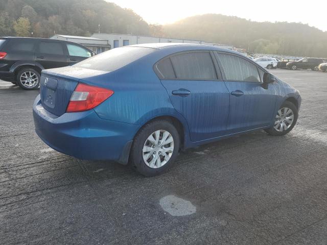 2HGFB2F52CH538073 - 2012 HONDA CIVIC LX BLUE photo 3