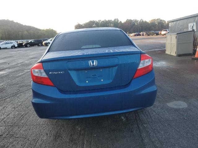 2HGFB2F52CH538073 - 2012 HONDA CIVIC LX BLUE photo 6