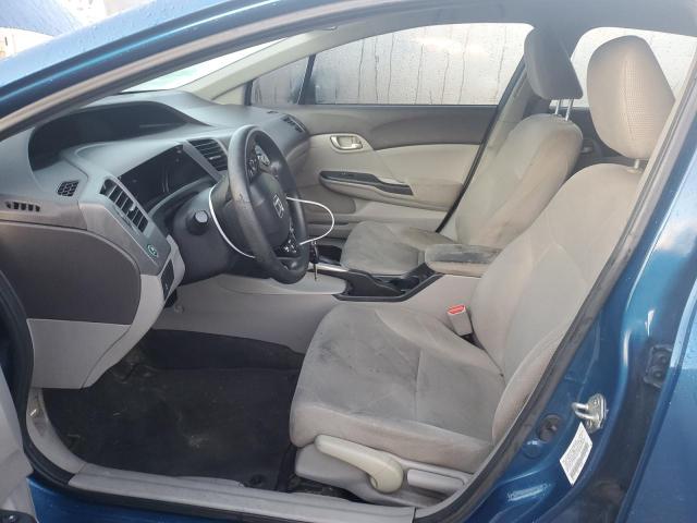 2HGFB2F52CH538073 - 2012 HONDA CIVIC LX BLUE photo 7