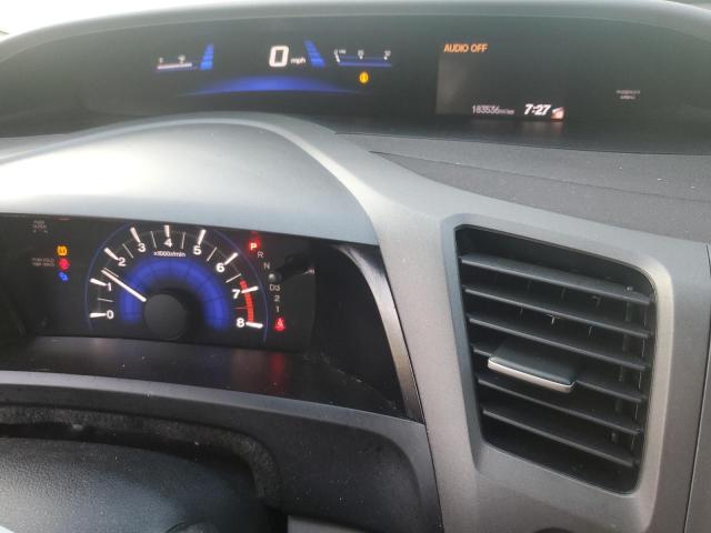 2HGFB2F52CH538073 - 2012 HONDA CIVIC LX BLUE photo 9