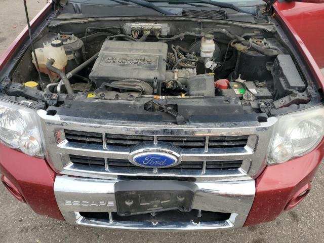 1FMCU9EG7CKB77290 - 2012 FORD ESCAPE LIMITED RED photo 12