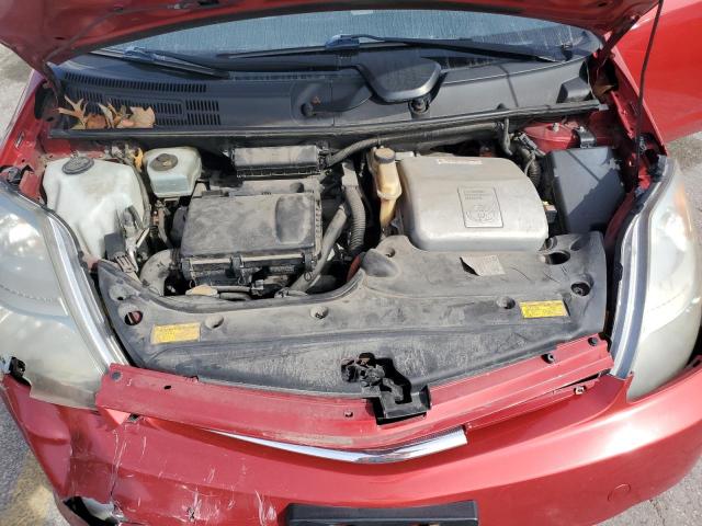 JTDKB20U287778420 - 2008 TOYOTA PRIUS RED photo 11