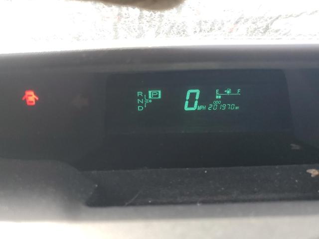 JTDKB20U287778420 - 2008 TOYOTA PRIUS RED photo 9