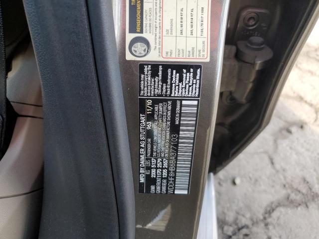 WDDHF8HB6BA377103 - 2011 MERCEDES-BENZ E 350 4MATIC TAN photo 12