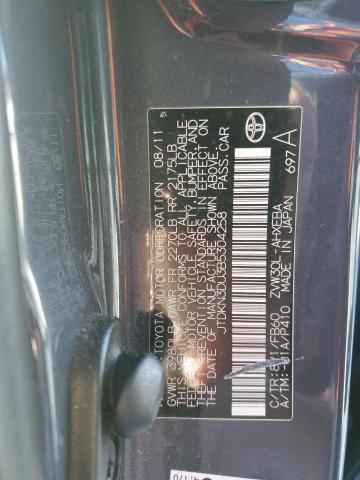 JTDKN3DU3B5304258 - 2011 TOYOTA PRIUS 灰色 照片 12