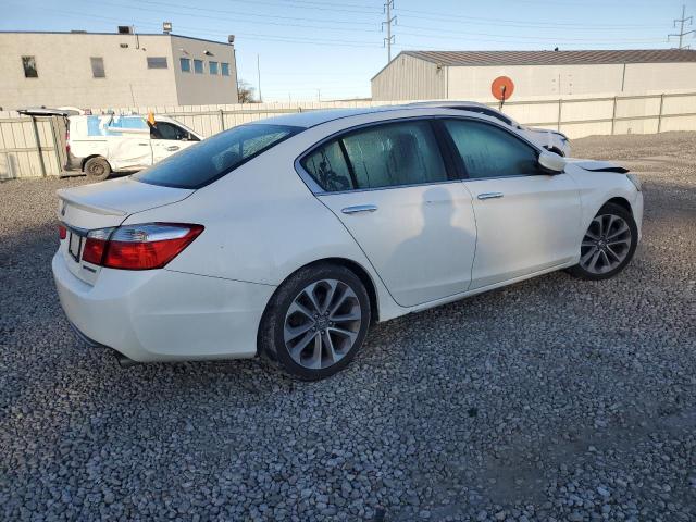 1HGCR2F58DA247804 - 2013 HONDA ACCORD SPORT Blanc photo 3