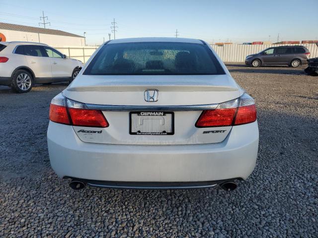 1HGCR2F58DA247804 - 2013 HONDA ACCORD SPORT Blanc photo 6