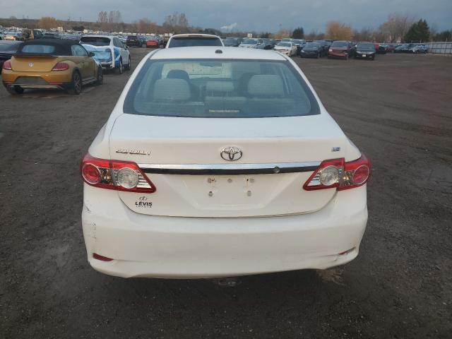 2T1BU4EE9BC678389 - 2011 TOYOTA COROLLA BASE WHITE photo 6