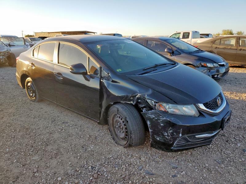 2HGFB2F59DH574554 - 2013 HONDA CIVIC LX 黑色 照片 4