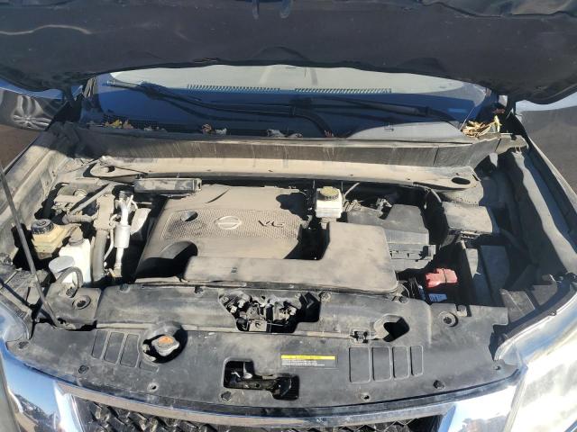 5N1AR2MM6FC684204 - 2015 NISSAN PATHFINDER S BLACK photo 12