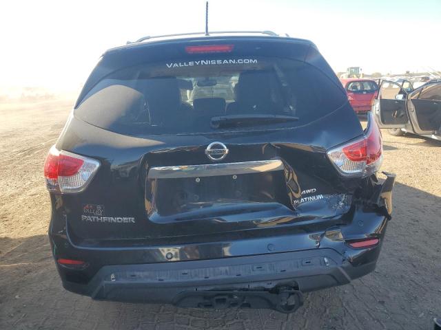 5N1AR2MM6FC684204 - 2015 NISSAN PATHFINDER S BLACK photo 6
