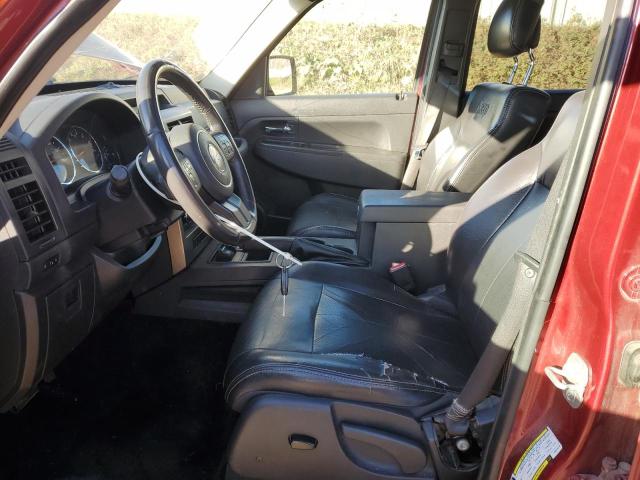 1C4PJMAK1CW212779 - 2012 JEEP LIBERTY SPORT BURGUNDY photo 7