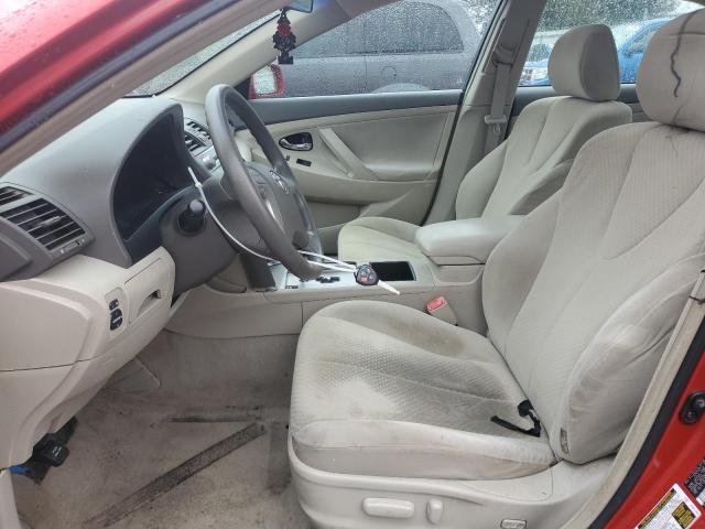 4T1BE46K08U202833 - 2008 TOYOTA CAMRY CE RED photo 7