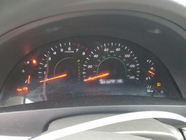 4T1BE46K08U202833 - 2008 TOYOTA CAMRY CE RED photo 9