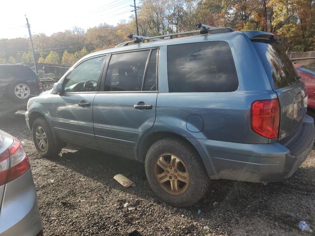 5FNYF18505B051515 - 2005 HONDA PILOT EXL Turquesa foto 2
