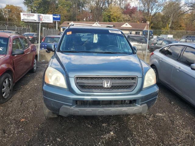 5FNYF18505B051515 - 2005 HONDA PILOT EXL Turquesa foto 5
