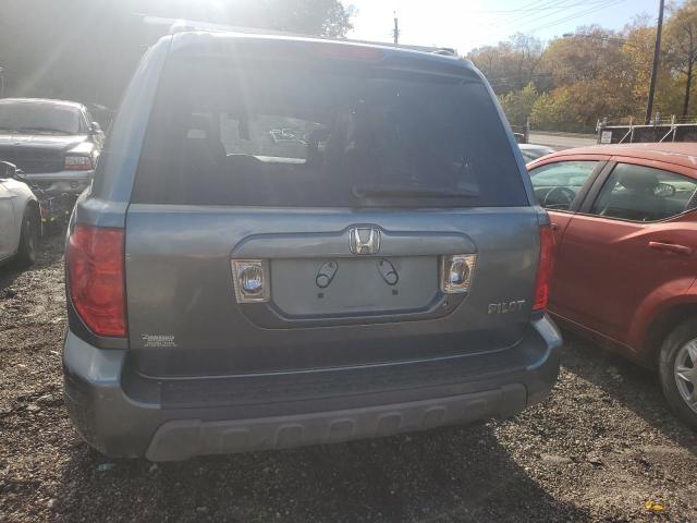 5FNYF18505B051515 - 2005 HONDA PILOT EXL Turquesa foto 6