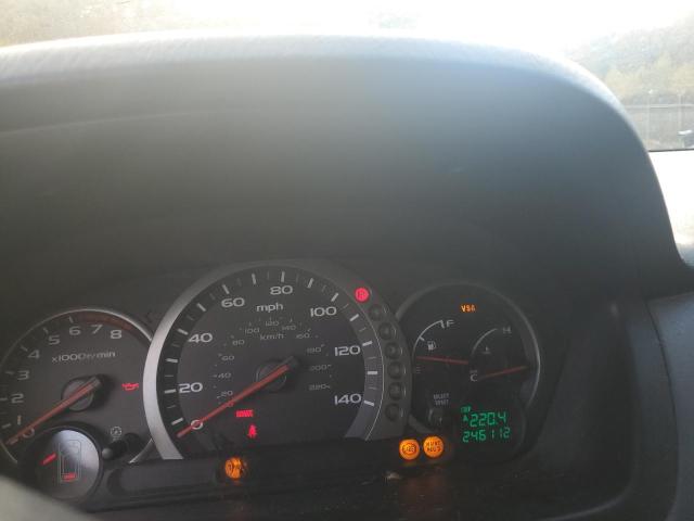 5FNYF18505B051515 - 2005 HONDA PILOT EXL Turquesa foto 9