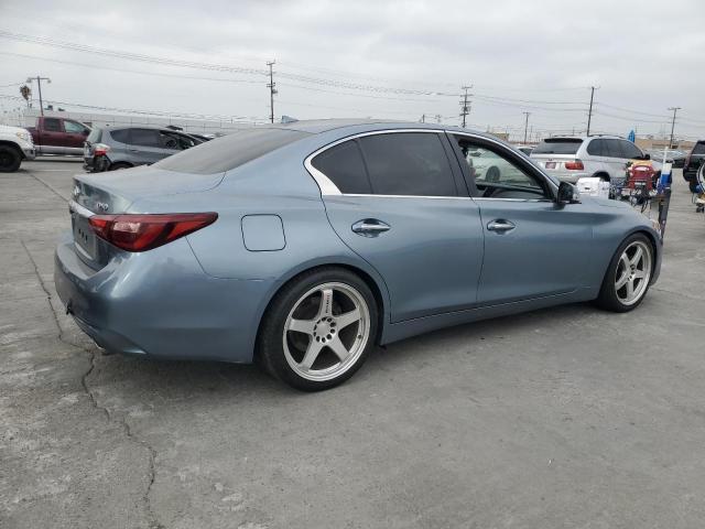 JN1EV7AP2JM358774 - 2018 INFINITI Q50 LUXE TEAL photo 3