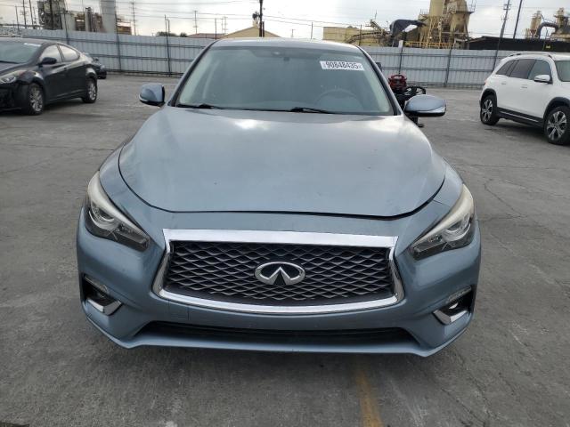 JN1EV7AP2JM358774 - 2018 INFINITI Q50 LUXE TEAL photo 5