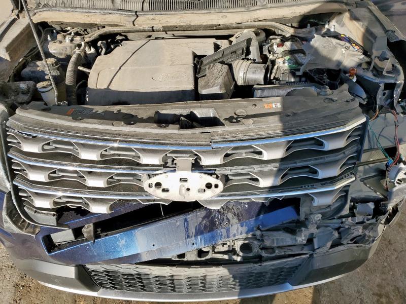 1FM5K7D89GGB94310 - 2016 FORD EXPLORER XLT Mavi foto 12