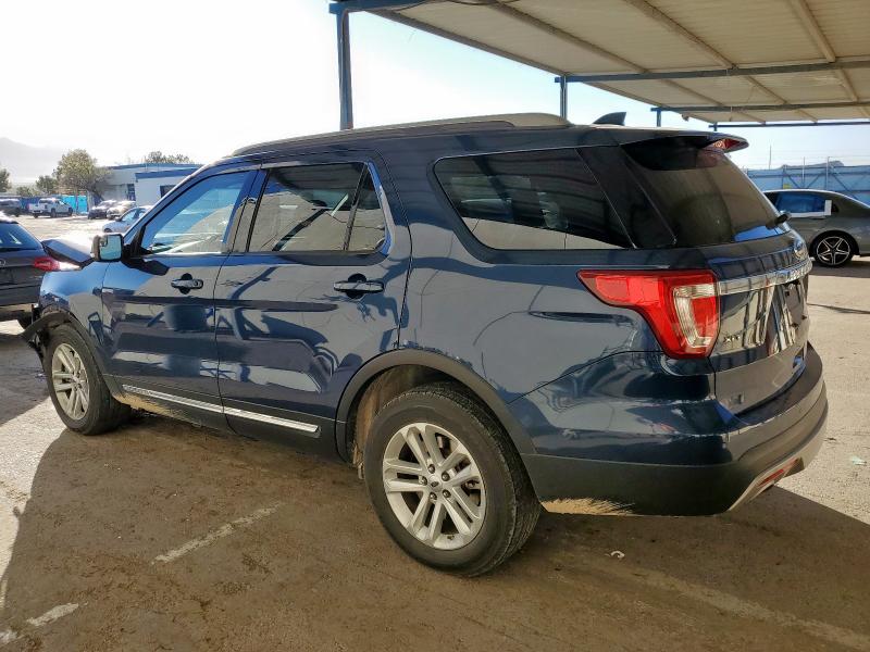 1FM5K7D89GGB94310 - 2016 FORD EXPLORER XLT Mavi foto 2