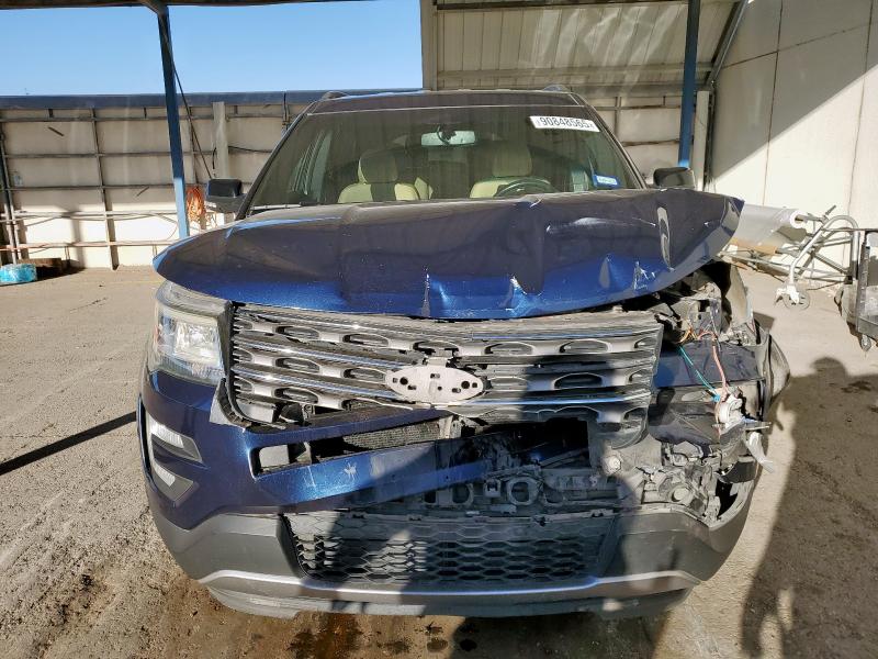 1FM5K7D89GGB94310 - 2016 FORD EXPLORER XLT Mavi foto 5