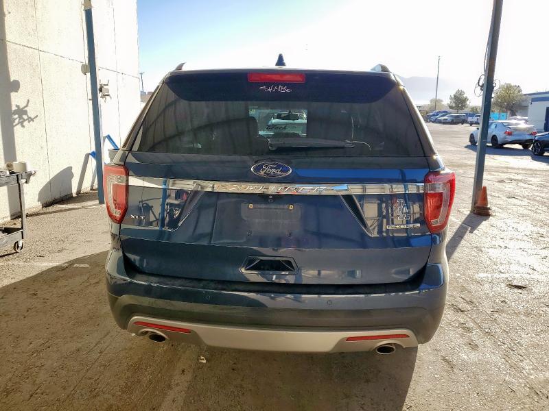 1FM5K7D89GGB94310 - 2016 FORD EXPLORER XLT Mavi foto 6