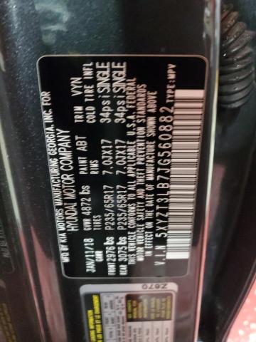 5XYZT3LB7JG560882 - 2018 HYUNDAI SANTA FE S CHARCOAL photo 13