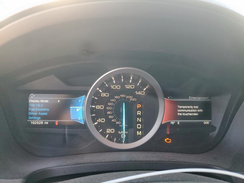 1FM5K8GT1EGC34737 - 2014 FORD EXPLORER SPORT 白色 照片 9