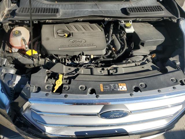 1FMCU0JDXHUC60909 - 2017 FORD ESCAPE TITANIUM 黑色 照片 12