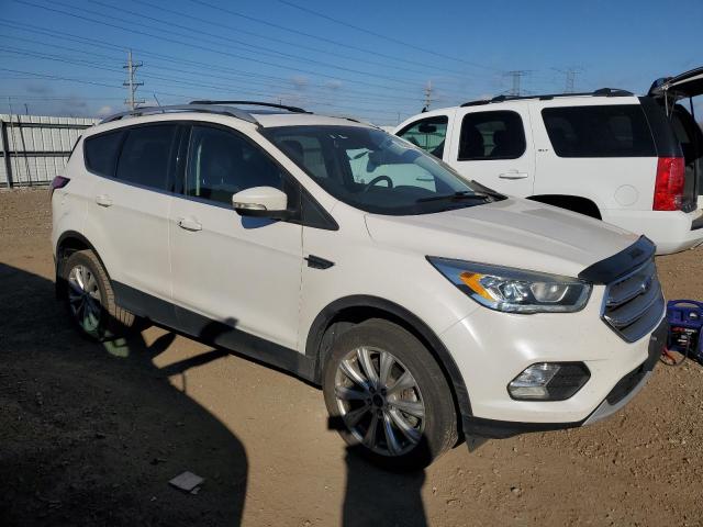 1FMCU9JD8HUD03244 - 2017 FORD ESCAPE TITANIUM 白色 照片 4