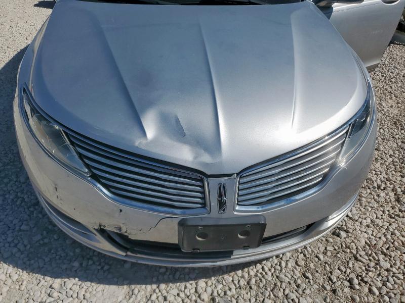 3LN6L2LU2ER832714 - 2014 LINCOLN MKZ HYBRID SILVER photo 11