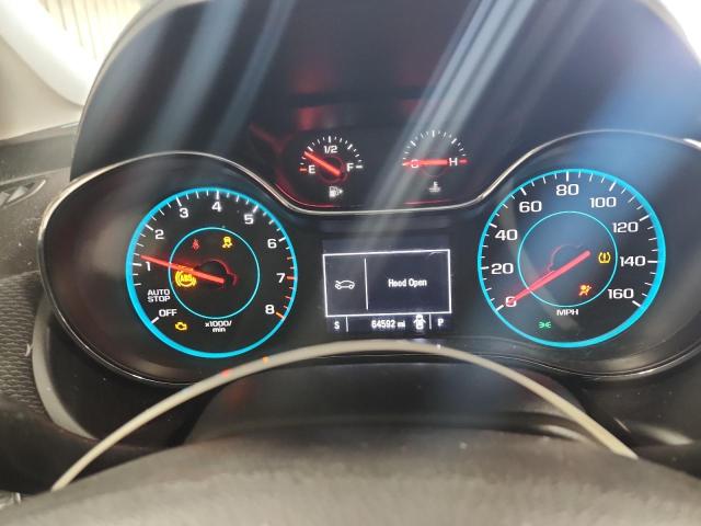 1G1BE5SM4J7121235 - 2018 CHEVROLET CRUZE LT შავი ფოტო 9