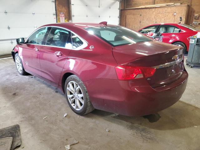 2G1105S35H9100419 - 2017 CHEVROLET IMPALA LT RED photo 2