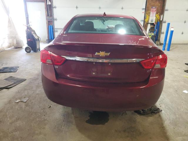 2G1105S35H9100419 - 2017 CHEVROLET IMPALA LT RED photo 6