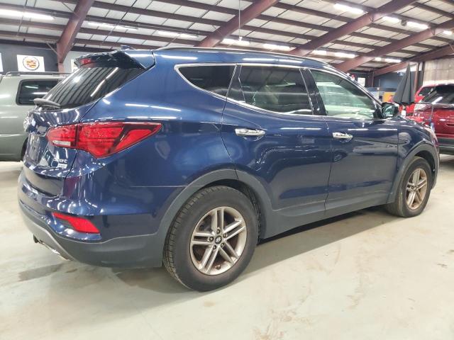 5XYZUDLB2JG509325 - 2018 HYUNDAI SANTA FE S BLUE photo 3