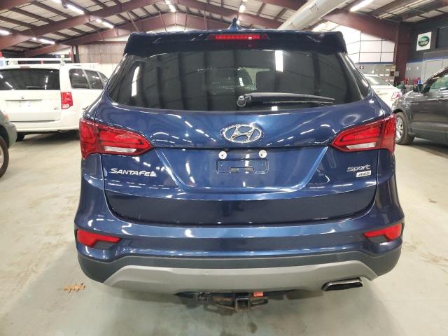 5XYZUDLB2JG509325 - 2018 HYUNDAI SANTA FE S BLUE photo 6