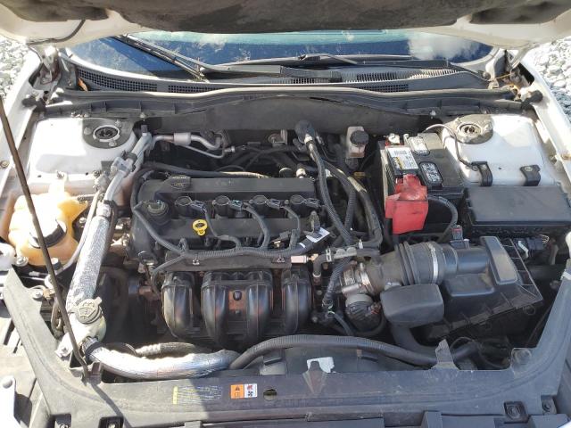 3FAHP0JA2BR233411 - 2011 FORD FUSION SEL WHITE photo 11