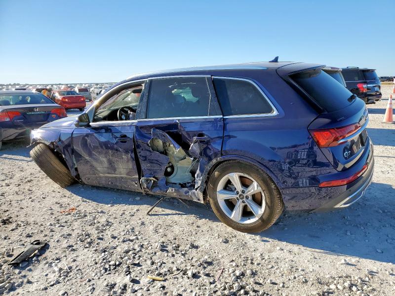 WA1AXBF70ND012966 - 2022 AUDI Q7 PREMIUM BLUE photo 2