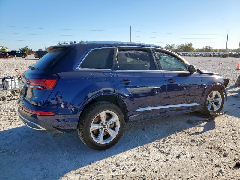 WA1AXBF70ND012966 - 2022 AUDI Q7 PREMIUM BLUE photo 3