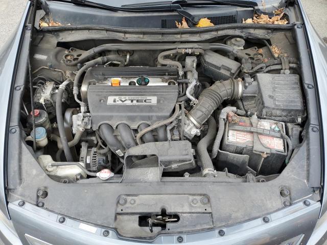 1HGCS12838A000596 - 2008 HONDA ACCORD EXL GRAY photo 11