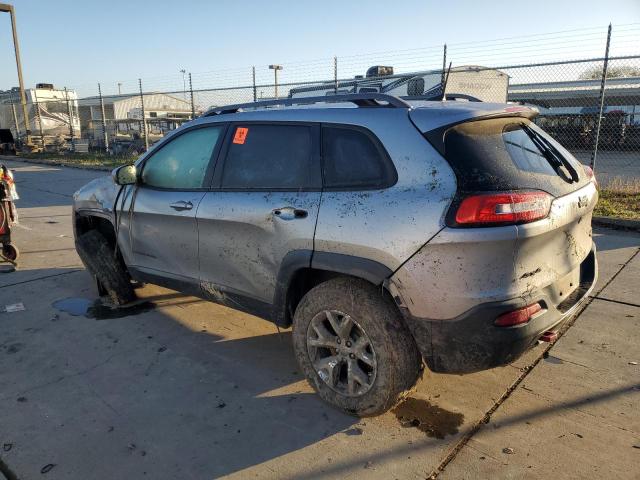 1C4PJMBS1FW786351 - 2015 JEEP CHEROKEE TRAILHAWK GRAY photo 2