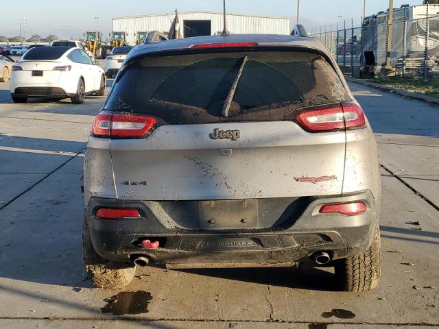 1C4PJMBS1FW786351 - 2015 JEEP CHEROKEE TRAILHAWK GRAY photo 6