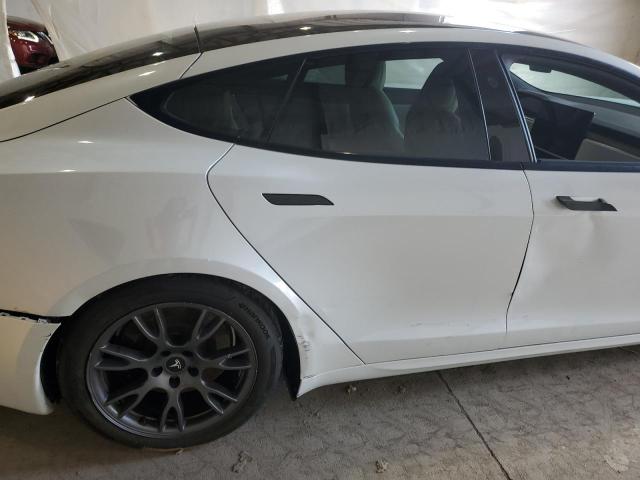 5YJSA1E56NF467786 - 2022 TESLA MODEL S თეთრი ფოტო 10