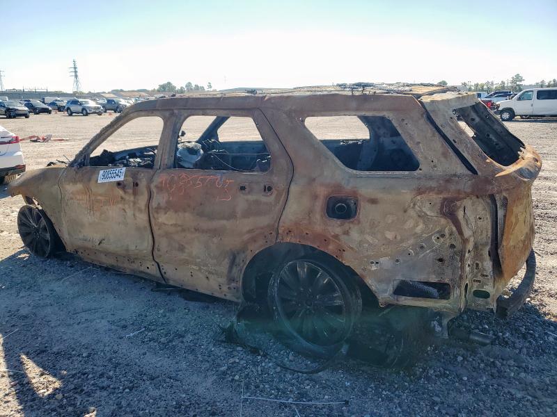 1FMSK7FH6LGA14789 - 2020 FORD EXPLORER LIMITED 烧焦的 照片 2